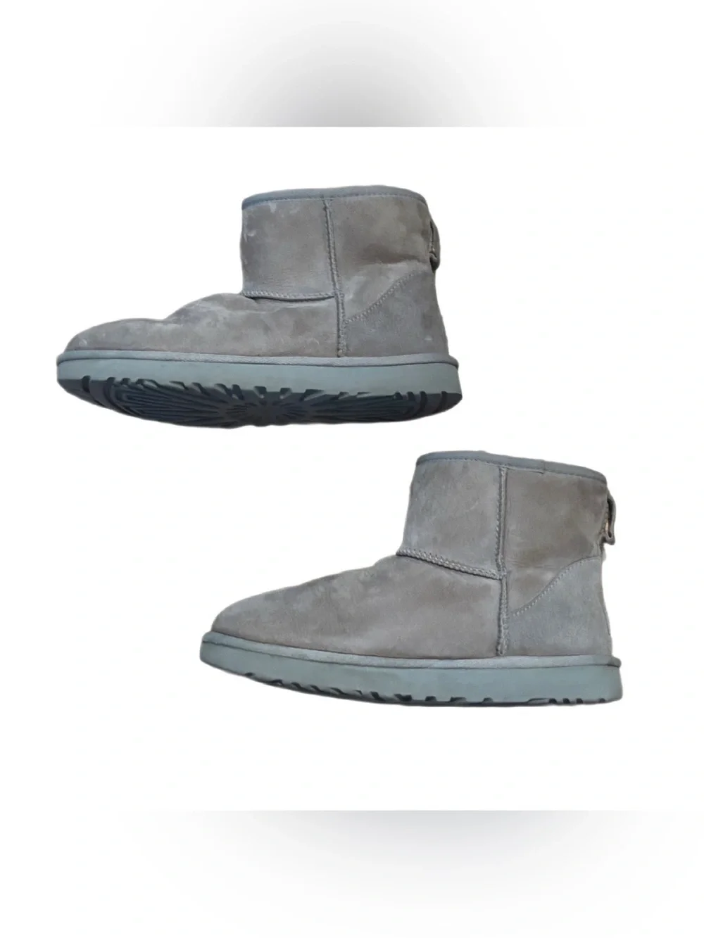 UGG Classic Mini II Boots Grey Women's Size 9